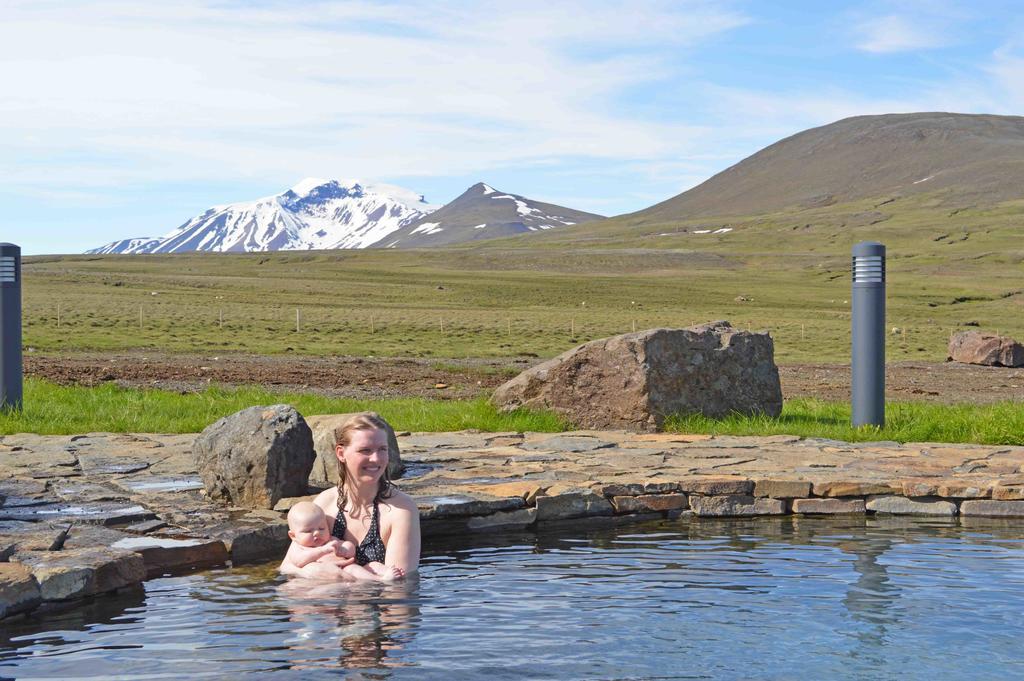 Laugarfell Accommodation & Hot Springs Exterior foto